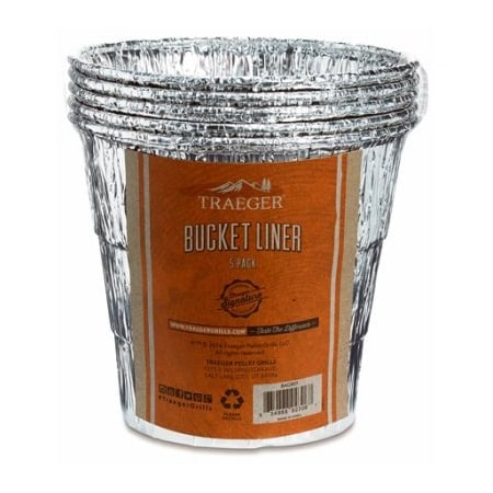 Traeger 5PK ALU Bucket Liner BAC407